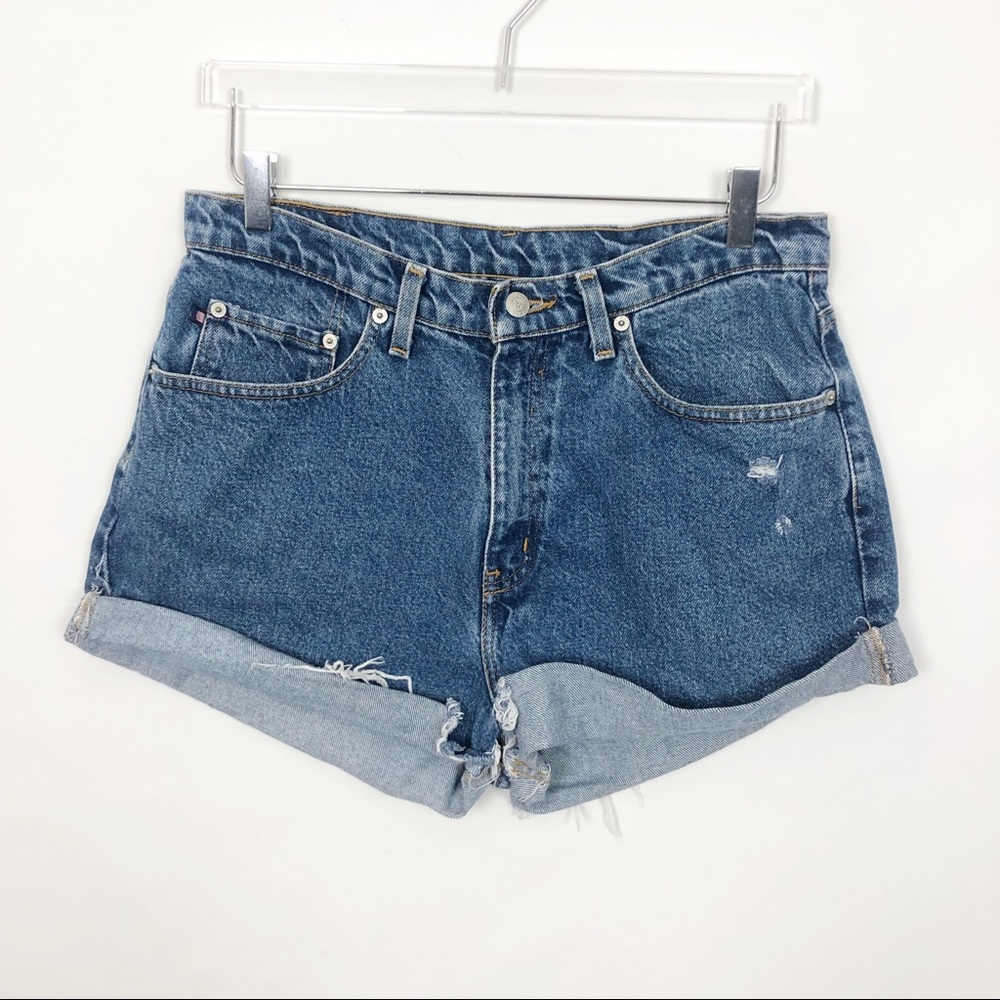Vintage Polo Ralph Lauren Distressed Cuffed Shorts